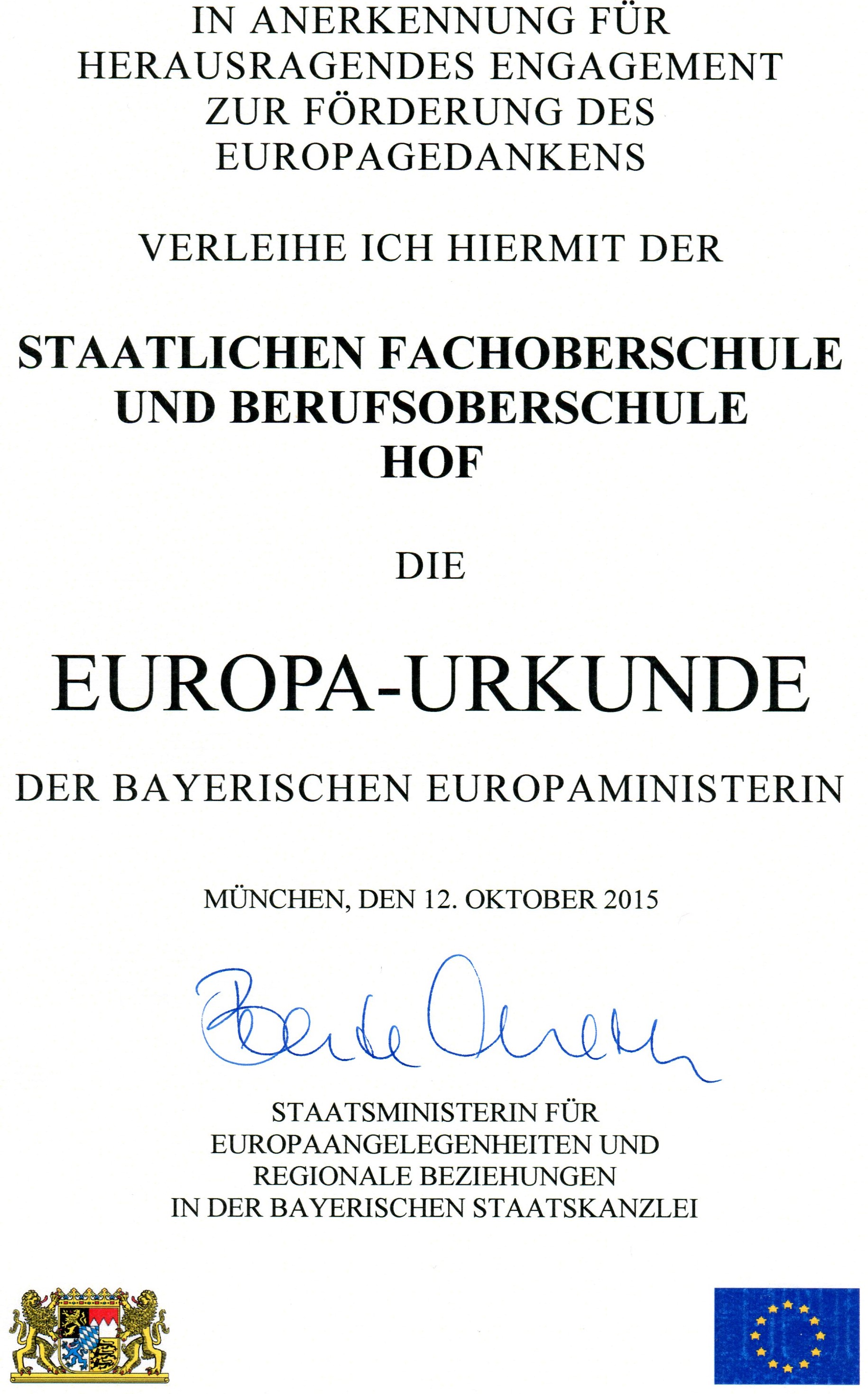 Europaurkunde