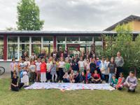 Kunstprojekt an der CWS-Grundschule Hof